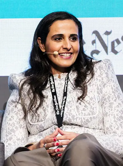 شیخه آل مایاسا بنت حمد بن خلیفه آل ثانی، رئیس مشترک FTA و رئیس هیئت مدیره موزههای قطر و مؤسسه فیلم دوحه